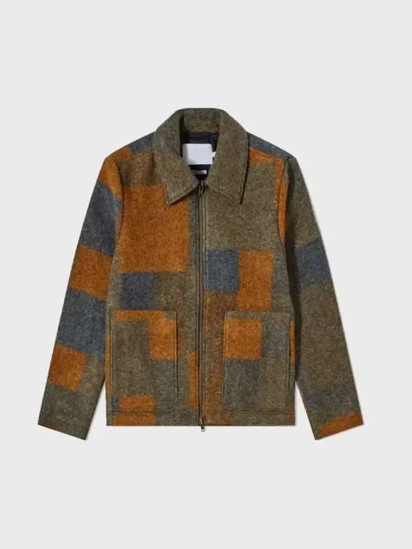 Nn07 Gael Wool Jacket | Nn07 Gael Checkered Wool Jacket