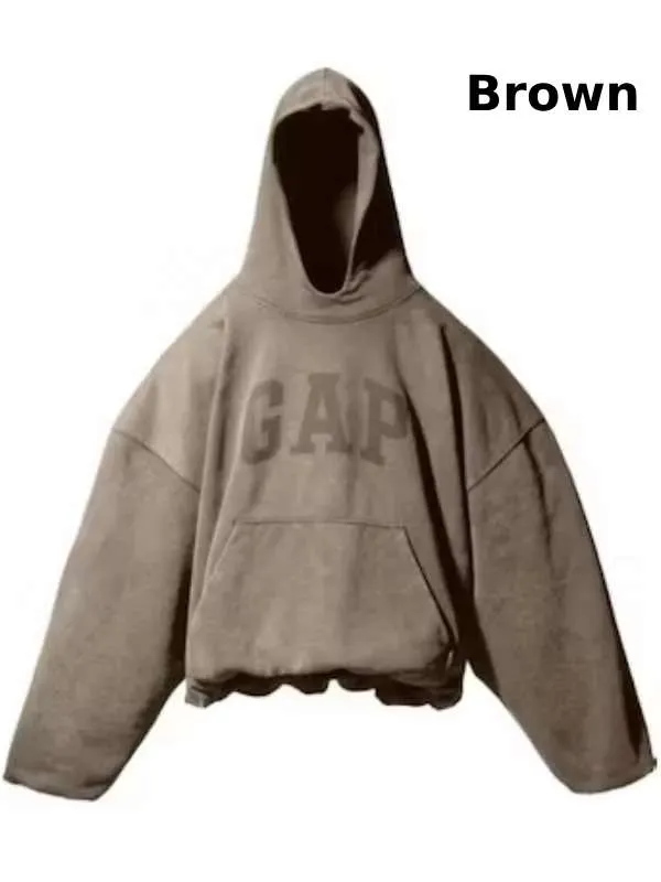 Balenciaga hoodie mens brown shop