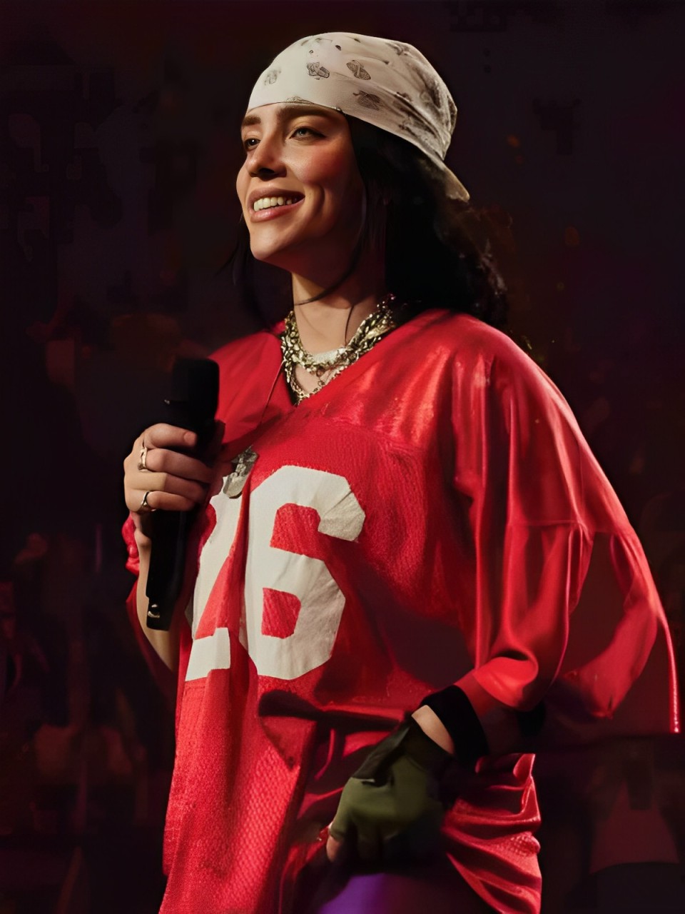 シャツ Billie Eilish HIT ME HARD N SOFT Jersey Billie Eilish Hit Me Hard And Soft Custom Baseball Jersey