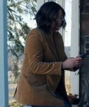 Kat Landry The Way Home 2023 Chyler Leigh Corduroy Blazer