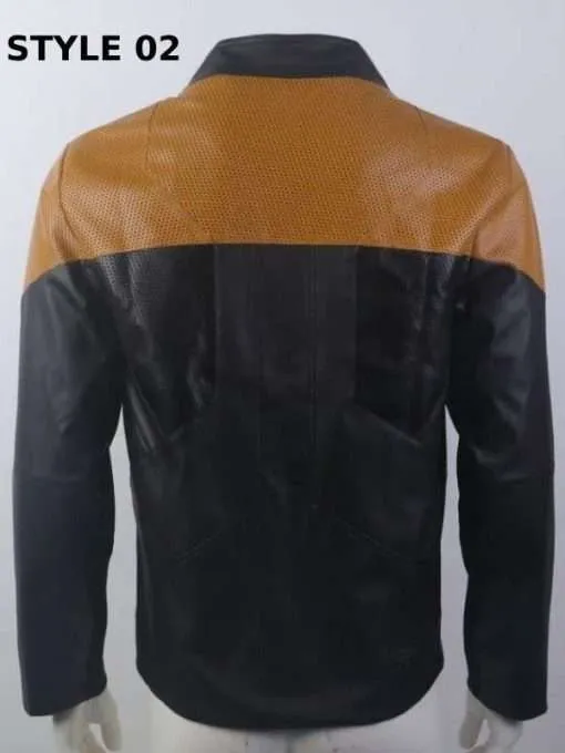 Star Trek Picard S03 Field Leather Jacket