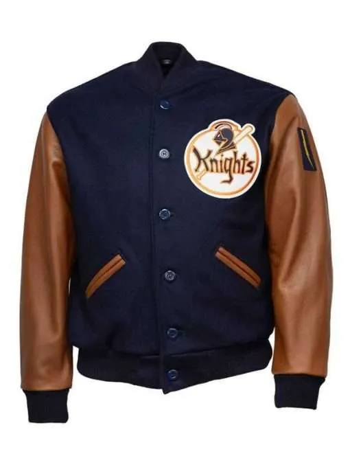 New York Knights 1939 Navy and Varsity Jacket