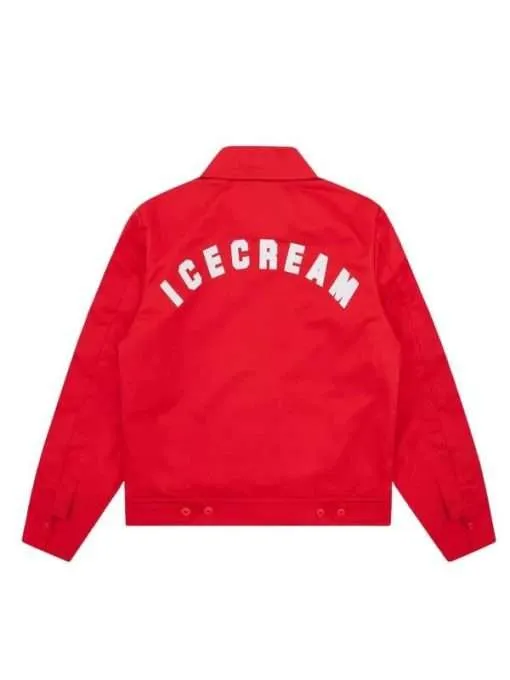ICECREAM Work Red Jacket