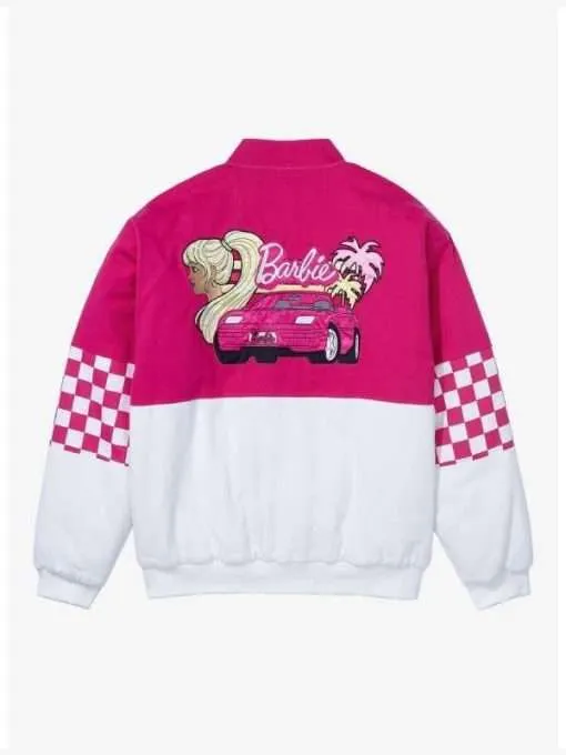 Barbie 2023 Racing Checkered Jacket