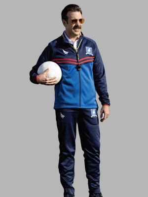 Jason Sudeikis Ted Lasso Blue Tracksuit