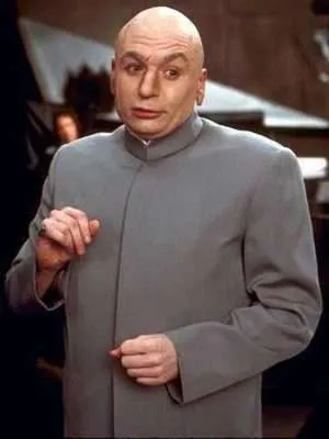 Austin Powers Dr Evil Grey Suit