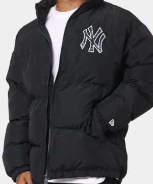 New York Yankees Paisley Puffer Jacket Victoria Jacket