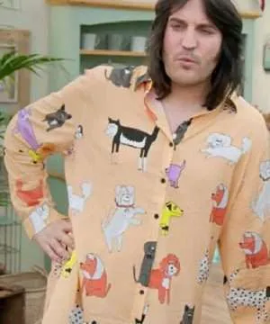 Bake Off Noel Fielding Dog Shirt