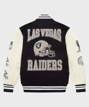 Las Vegas Ovo Raiders Varsity Jacket