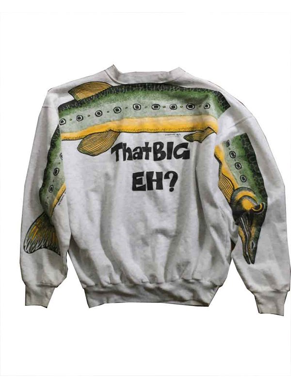 That BIG EH? スウェット That Big Eh Grey Sweatshirt | UpTo 40% Off