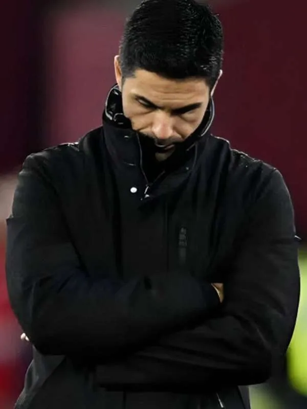 EFL Mikel Arteta Black Jacket | Victoria Jacket