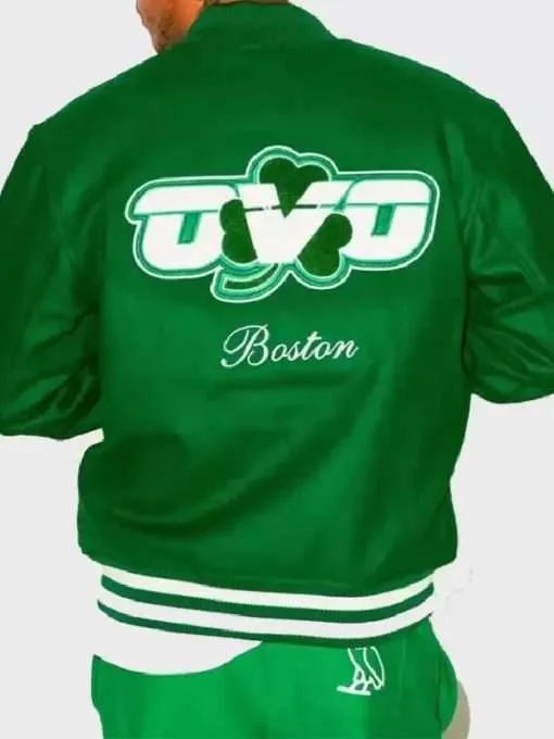 OVO x NBA Celtics Varsity Jacket
