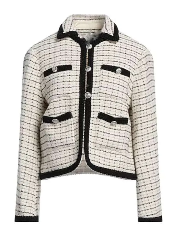 Family Switch 2023 Emma Myers Tweed Jacket - Victoria Jacket