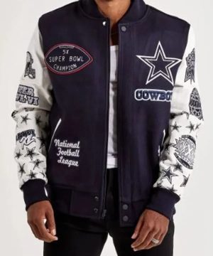 Dallas Cowboys Super Bowl Champions Varsity Jacket