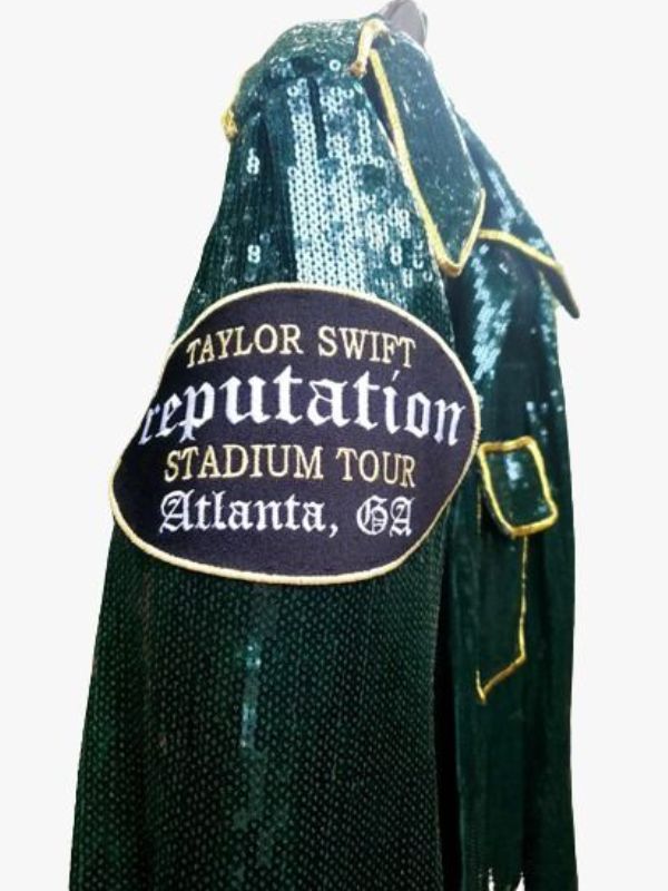 Taylor Swift Green Reputation Jacket - Victoria Jacket Taylor Swift Green Reputation Jacket - Victoria Jacket