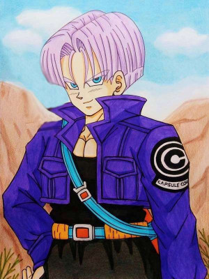 Dragon Ball Z Future Trunks Crop Jacket