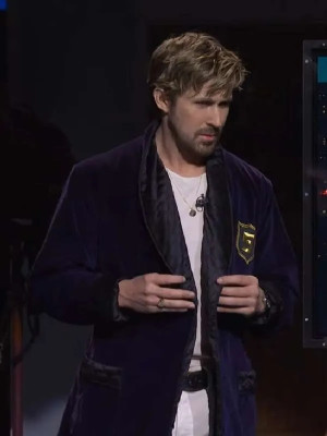 Saturday Night Live Ryan Gosling SNL Five Timers Club Velvet Jacket