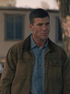 NCIS Origins 2024 Austin Stowell Jacket