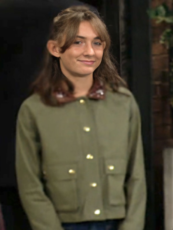 The Young & the Restless Katie Abbott Cropped Jacket Katie Abbott The Young and the Restless Sienna Mercuri Cropped Barn Jacket