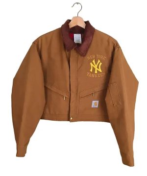 Vintage NY Yankees Crop Jacket | Victoria Jacket