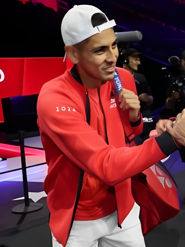 Laver Cup Berlin 2024 Team World Red Zip-up Jacket Laver Cup Berlin 2024 Team World Red Zip-up Jacket