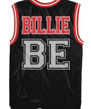 Billie Eilish Basketball Jersey | Billie Eilish Red/Black Jersey Billie Eilish Basketball Jersey | Billie Eilish Red/Black Jersey