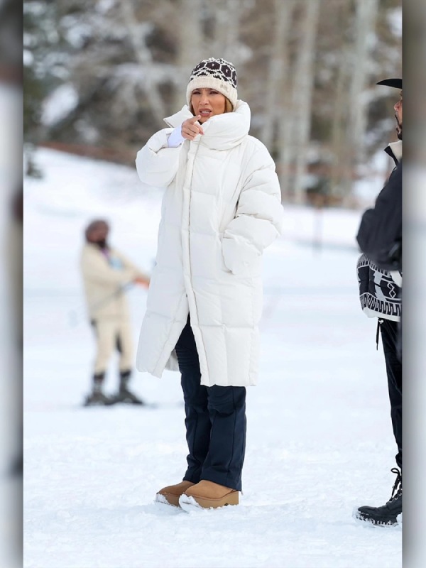 Jennifer lopez winter coats deals