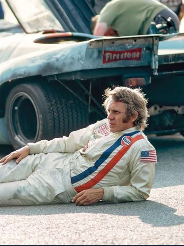 Steve McQueen Le Mans GP Jacket Steve McQueen Racing Jacket
