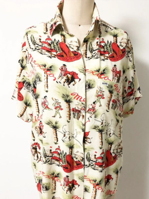 Rick Hatchett The White Lotus Season 3 Walton Goggins Mexican-themed Shirt