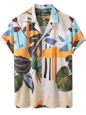 The White Lotus Zion Lindsey Printed Shirt