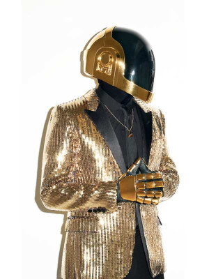 Daft Punk Sequin Costume Suit