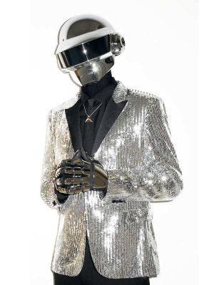 Daft Punk Sequin Costume Suit