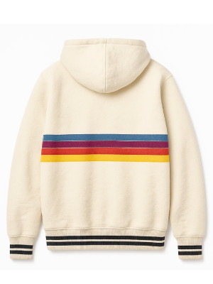Project Hail Mary Ryan Gosling Rainbow Stripe Zipper Hoodie