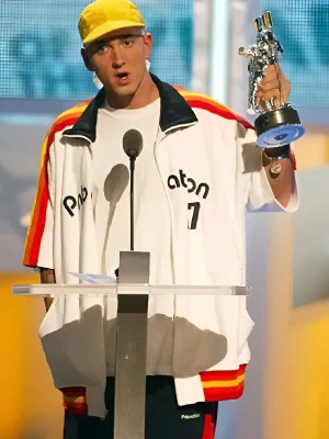 E*m様 eminem着用　pnb nation セットアップ　風　bboy s Eminem PnB Nation White Jacket | Victoria Jacket