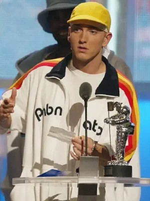 Eminem PnB Nation White Track Jacket - Unisex