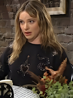 The Young And The Restless Cait Fairbanks Embellish Sweatshirt