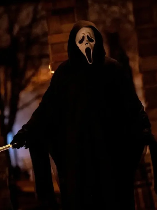 Scream 2026 Ghost Black Hooded Costume Scream 2026 Ghost Black Hooded Costume