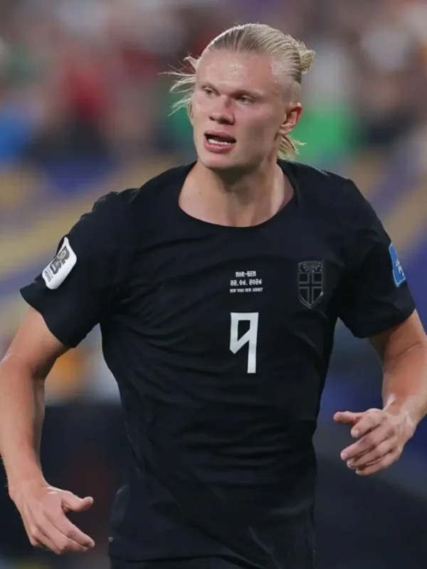 Erling Haaland FIFA World Cup 2026 Black T-Shirt
