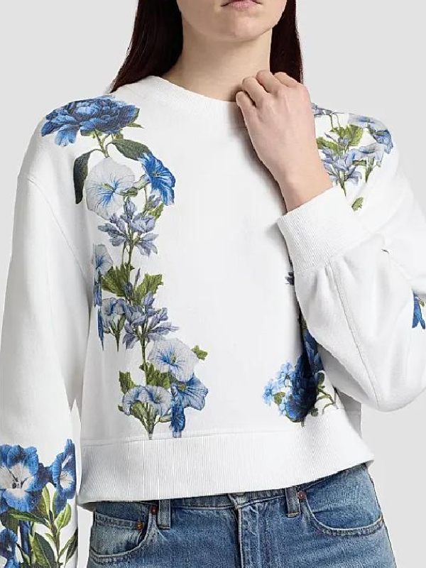 The Young And The Restless 2026 Sharon Newman Blue Floral Printed The Young And The Restless 2026 Sharon Newman Blue Floral Printed
