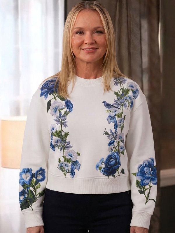 The Young And The Restless Sharon Case Floral Sweatshirt The Young And The Restless Sharon Case Floral Sweatshirt